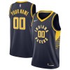 Män Indiana Pacers Tröja Skräddarsydda Nike 2022-23 Icon Edition Marin Swingman